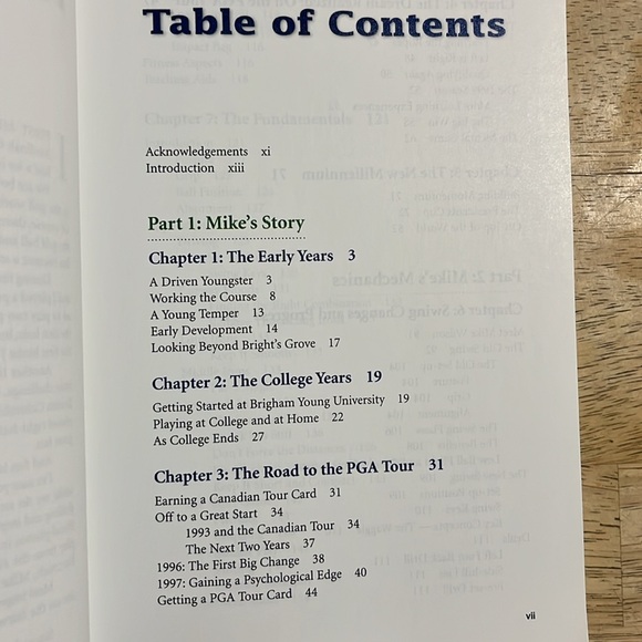 On Course With Mike Weir Insights and Instruction from a Left Hander - Picture 4 of 7